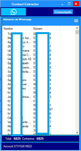 WhatsApp Contact Extractor